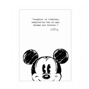 Mickey Mouse Walt Disney Quote Magnet